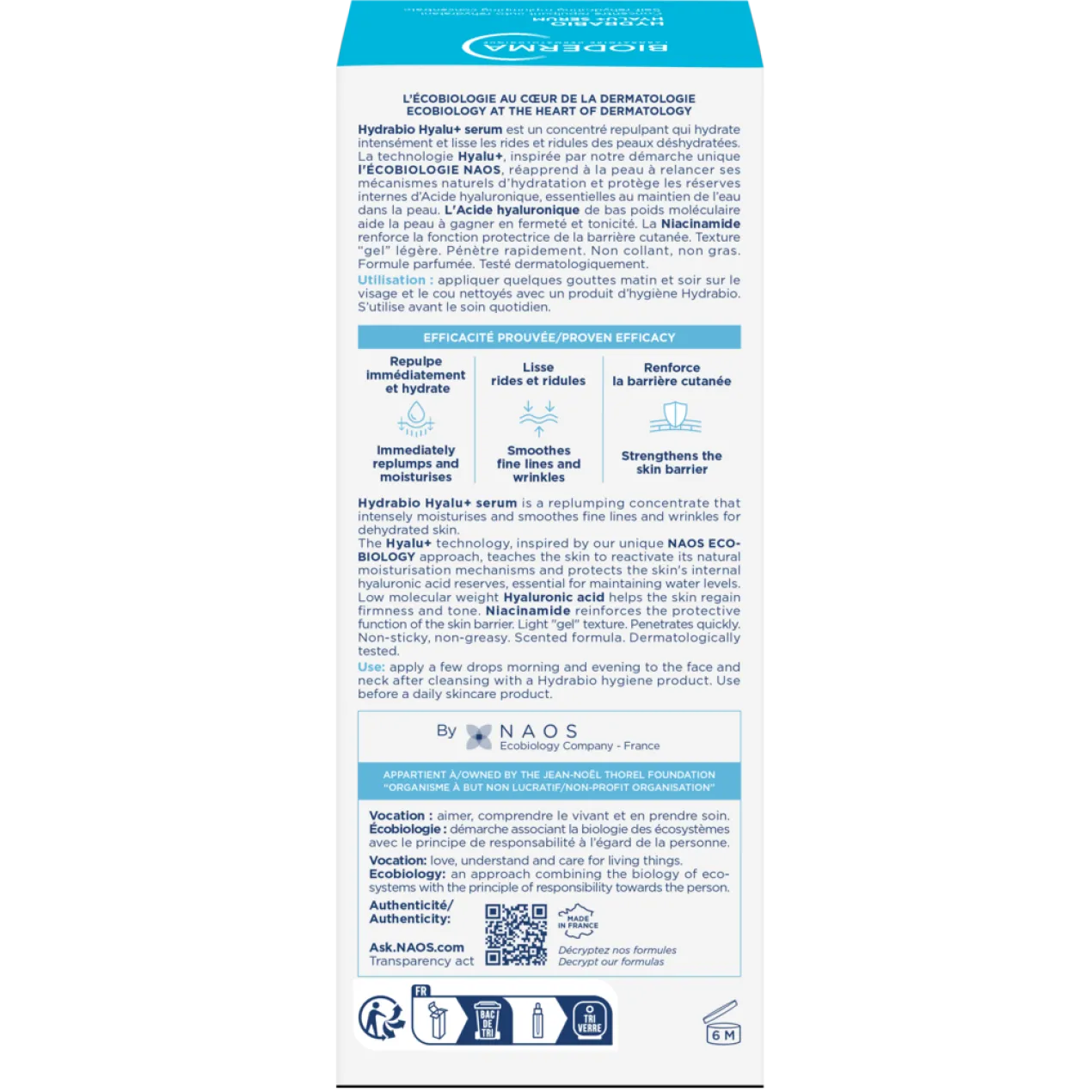Hydrabio Hyalu+ Sérum Hidratante