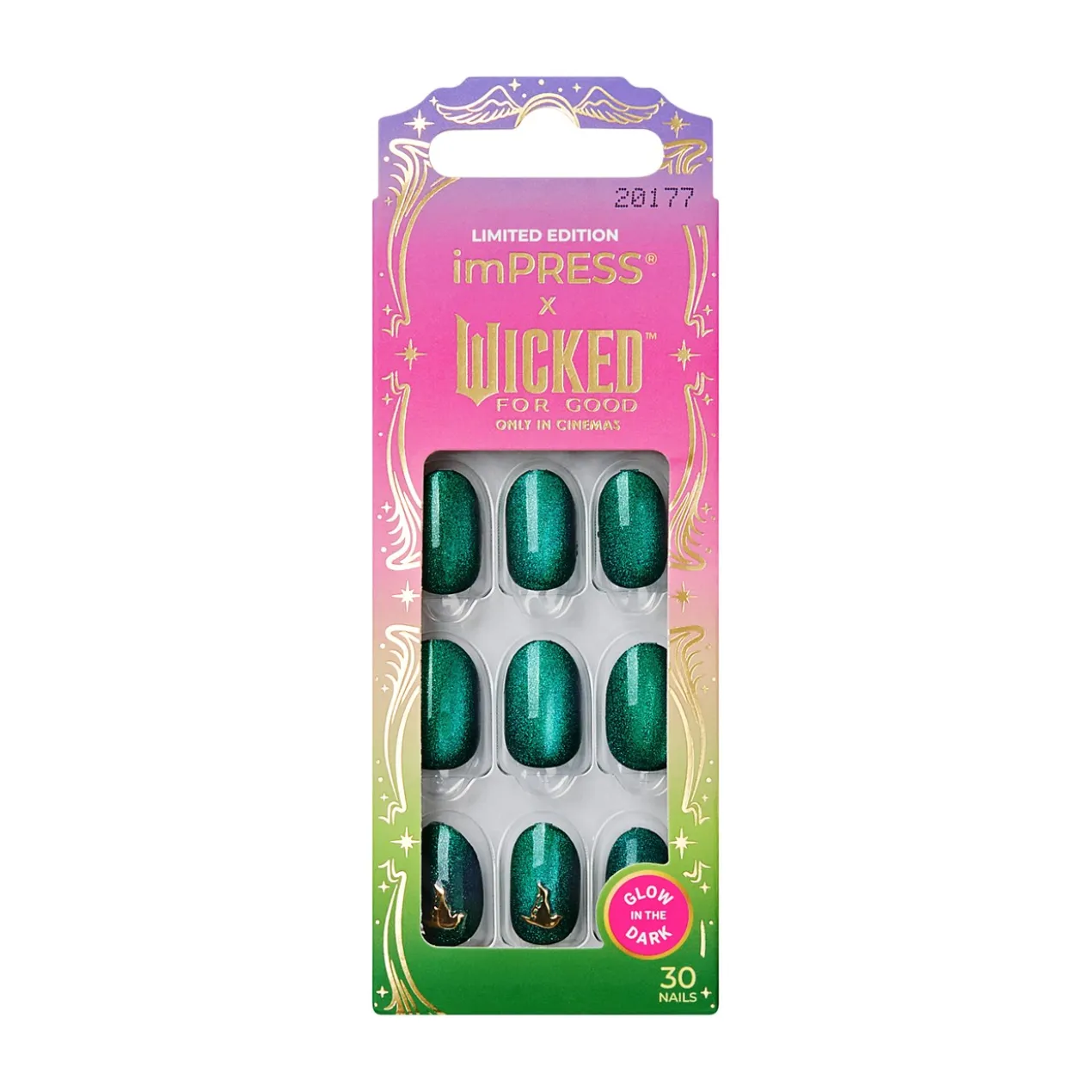 imPRESS x Wicked For Good A Story of Two Halves Unhas Postiças