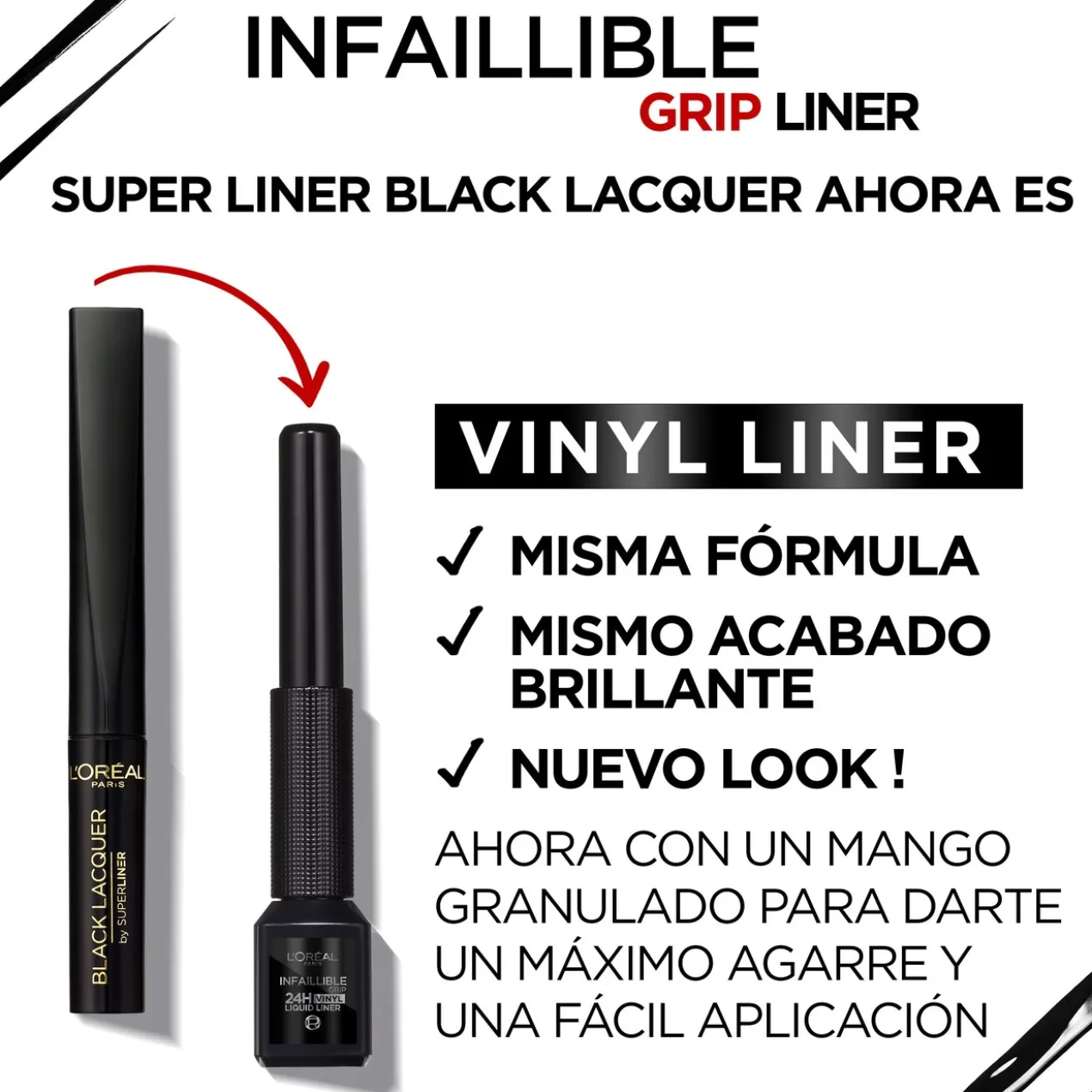 Infaillible Grip 24H Vinyl Delineador Líquido