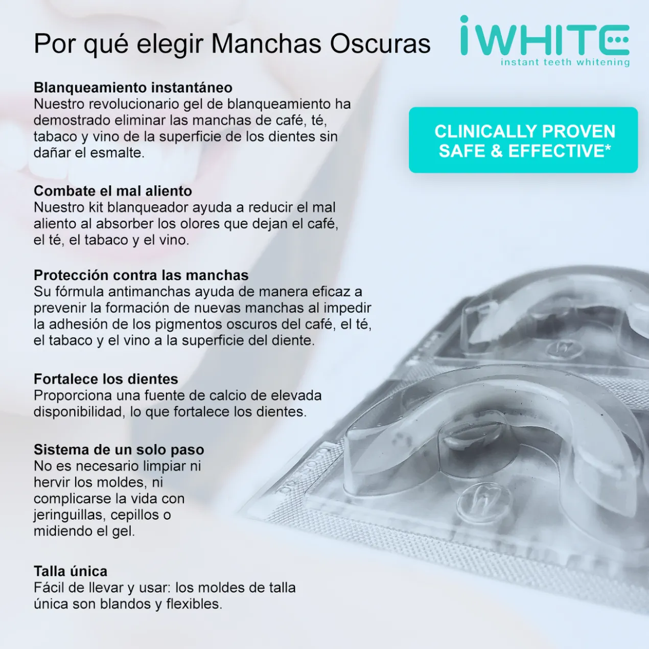 iWhite Kit de Branqueamento de Manchas Escuras