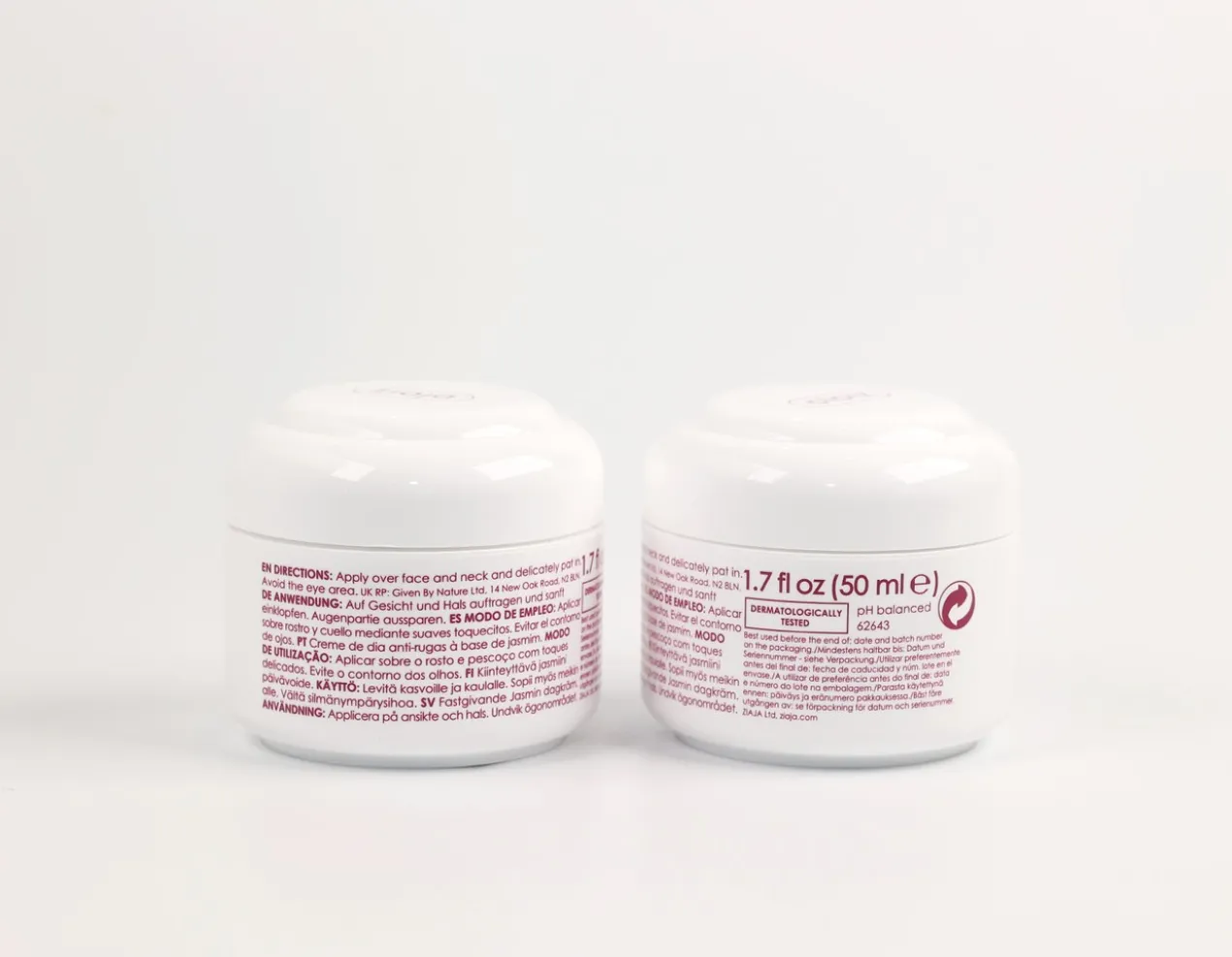 Jasmim Creme Facial de Dia Antirrugas
