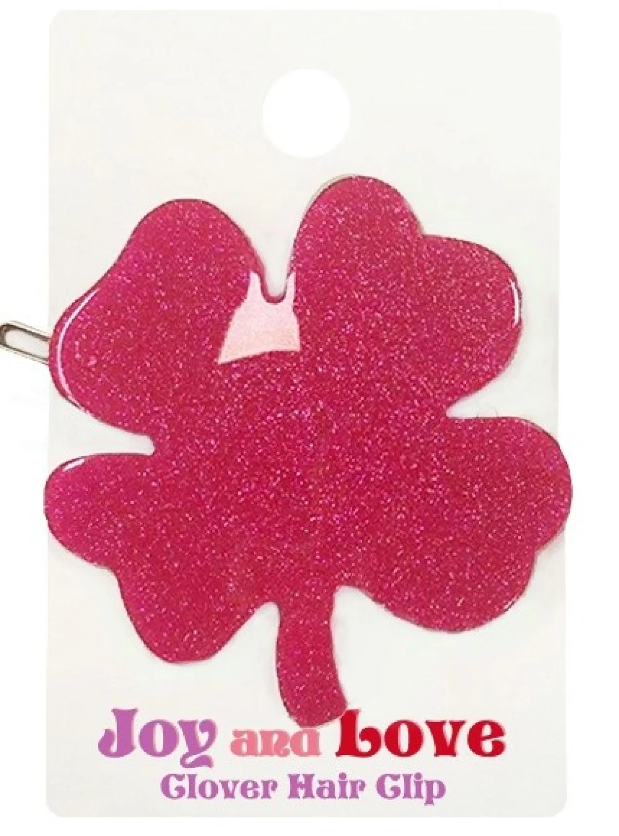 Joy & Love Clover Hair clips