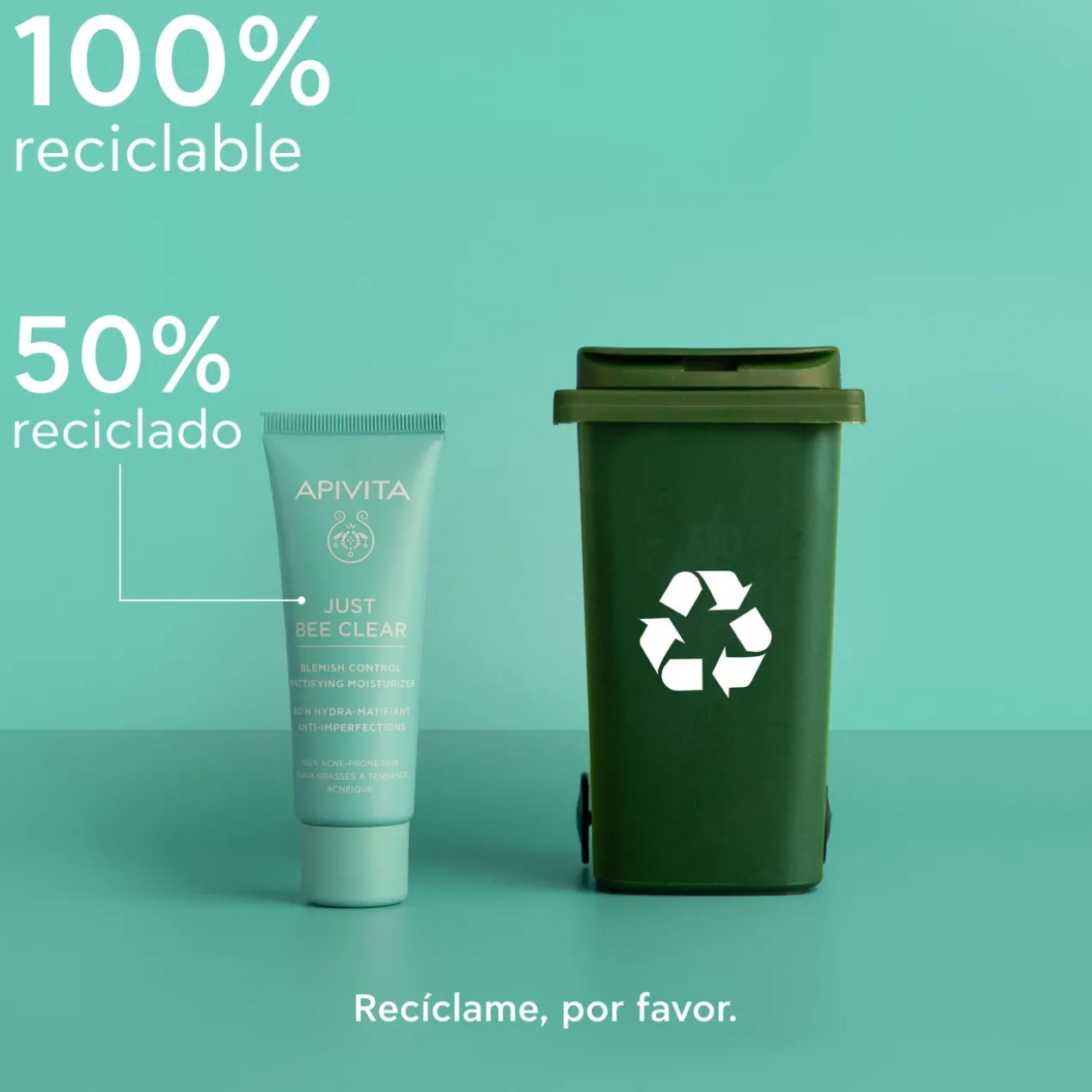 Just Bee Clear Creme Anti-Imperfeições Matificante Hidratante