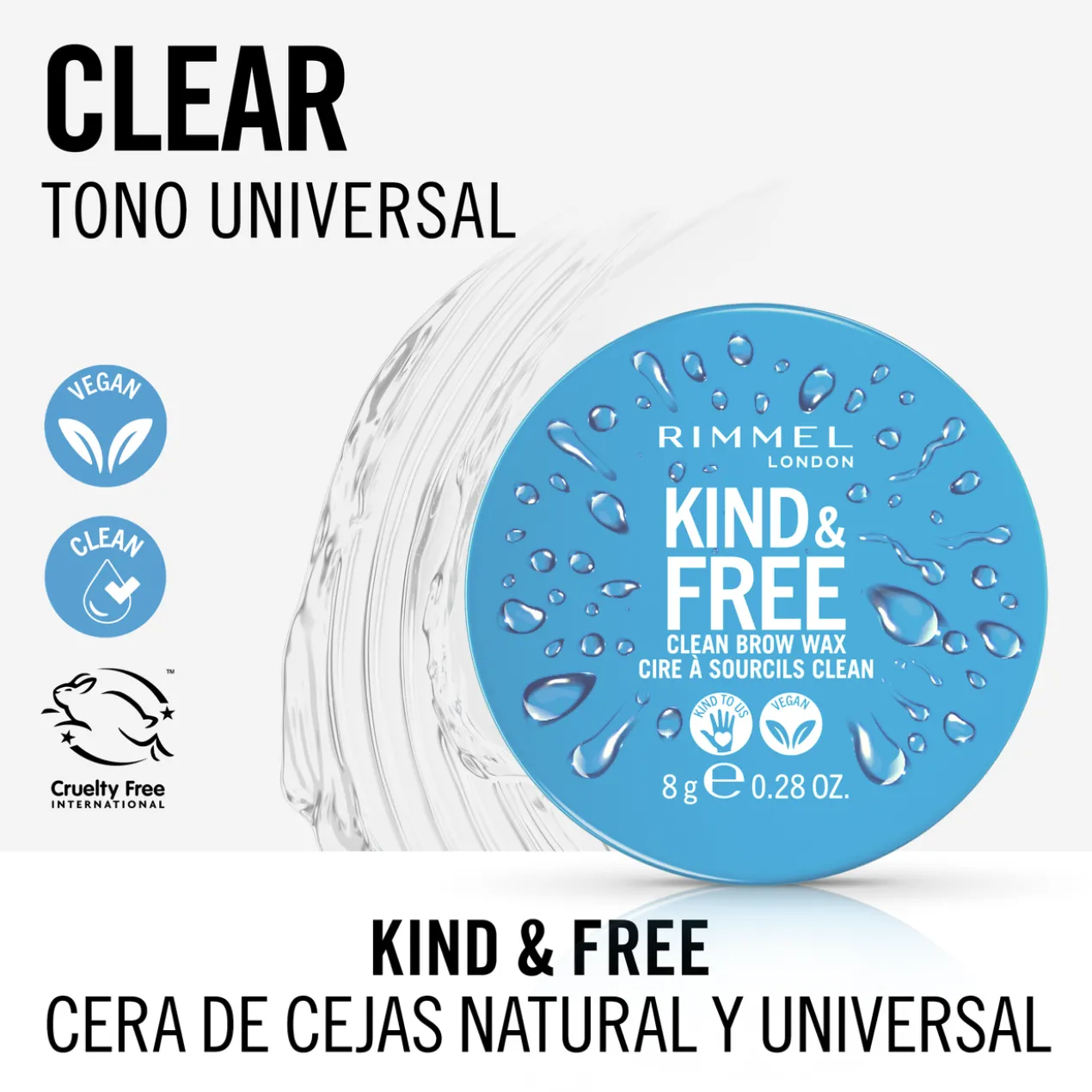 Kind & Free Cera para Sobrancelhas