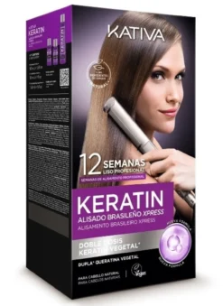 Kit de Alisamento Brasileiro com Dupla Queratina Vegan Xpress