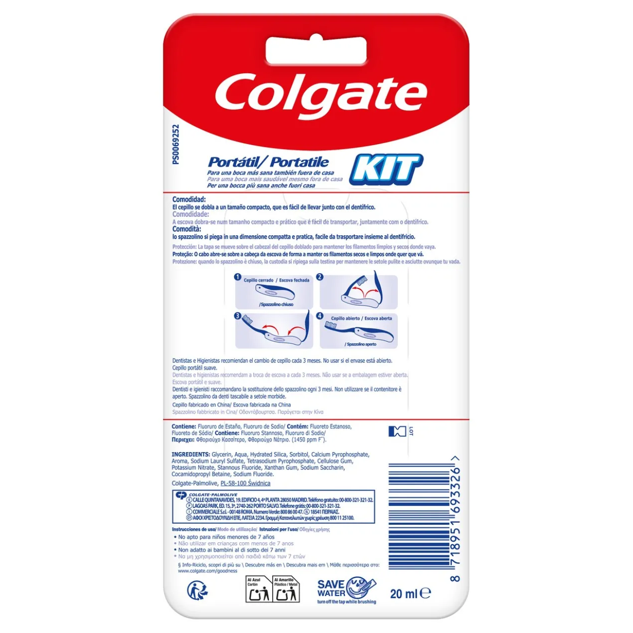 Kit de Higiene Dental Portátil