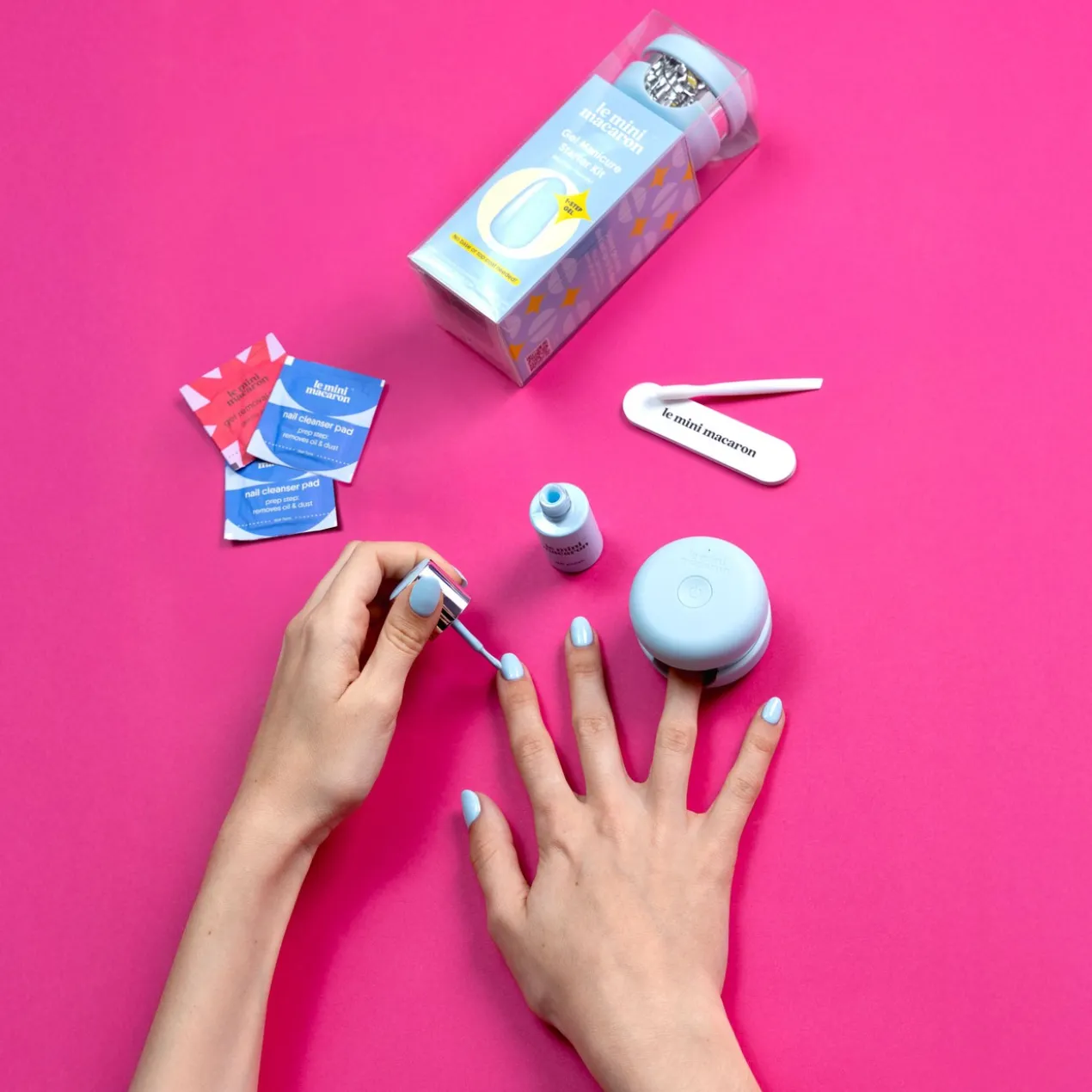 Kit de Manicure Semipermanente Sem Fios Cloud Puff