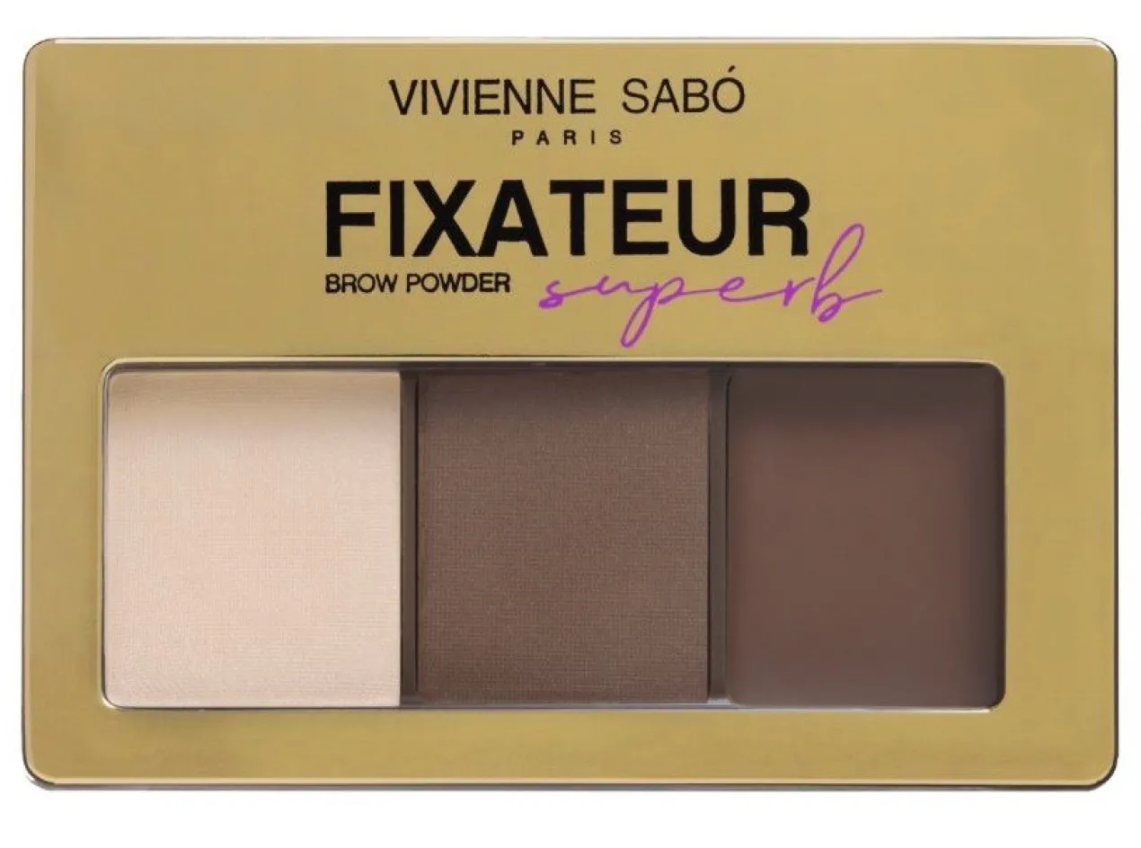 Kit de Sombras de Sobrancelhas Fixateur Superb