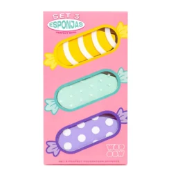 Kit 3 Esponjas Faciais Perfect Base