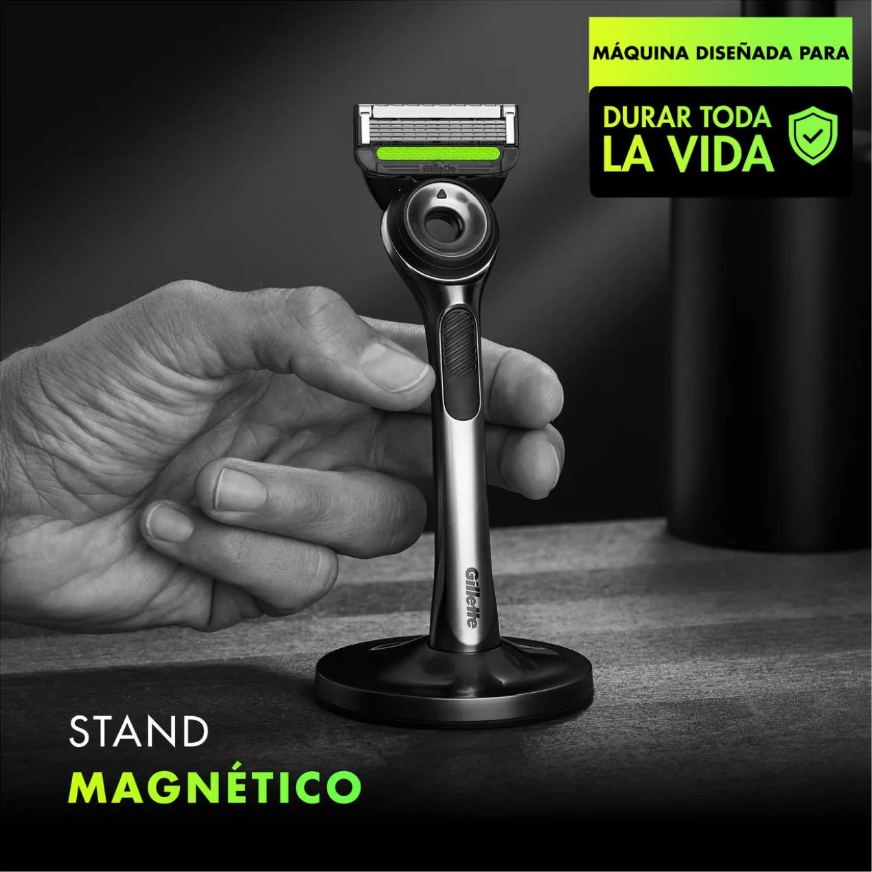 Labs Máquina com barra exfoliante
