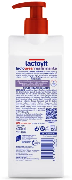 Lactourea Leite Corporal Reparador Refirmante Antiflacidez