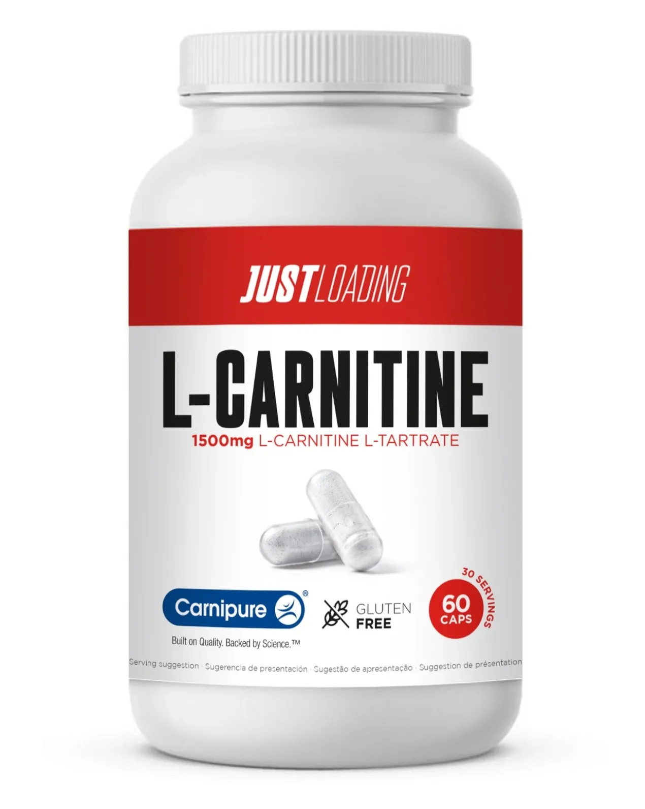 L-Carnitina L-Tartrato suplemento alimentar em cápsulas