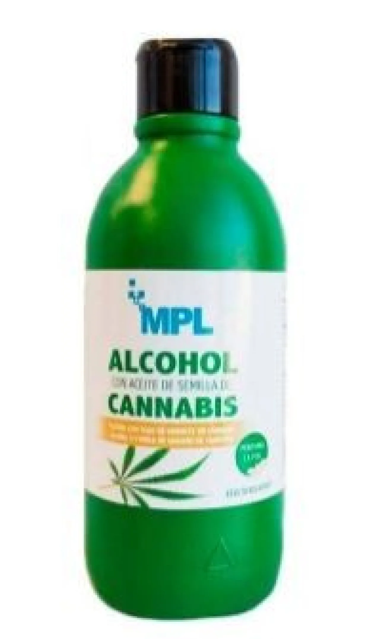 Álcool com Óleo de Cânhamo