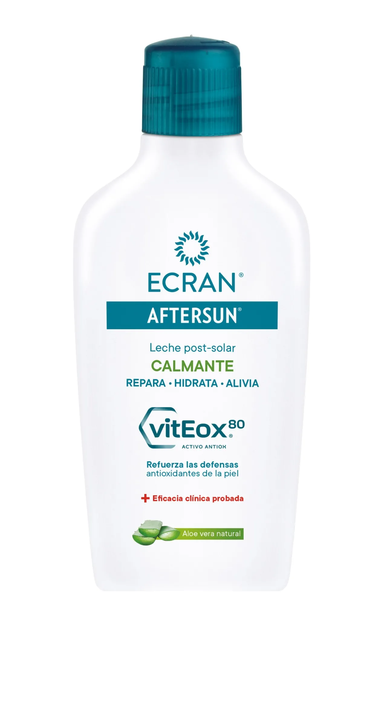 Leite Calmante Hidratante Aftersun com Aloe Vera