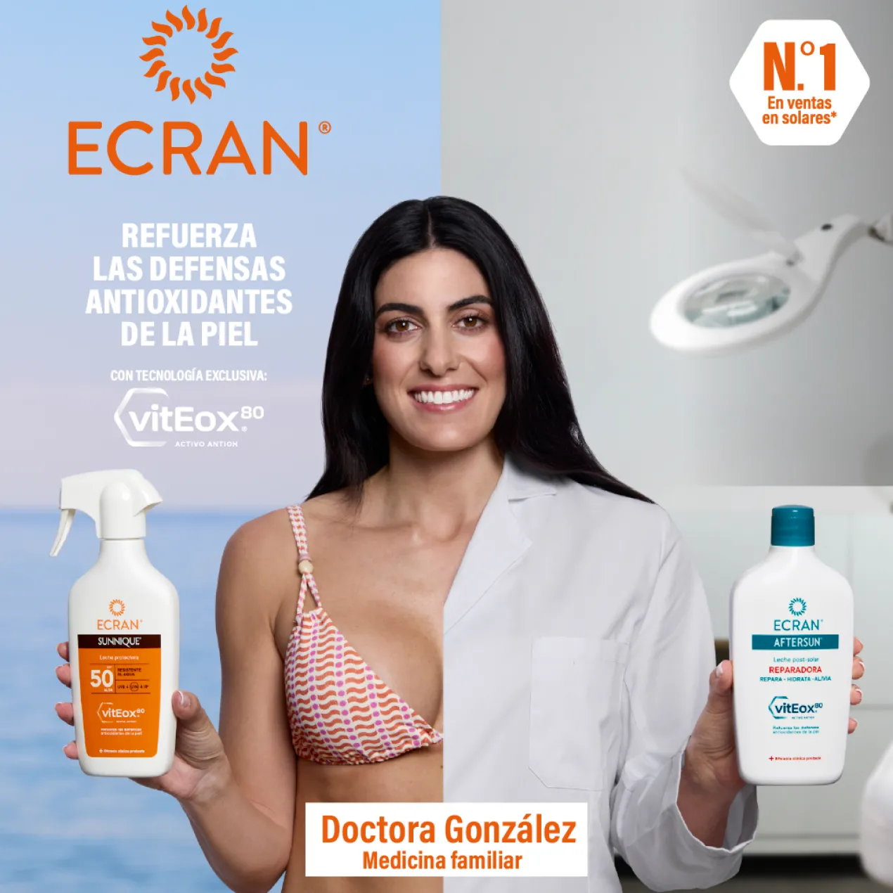 Leite Calmante Hidratante Aftersun com Aloe Vera