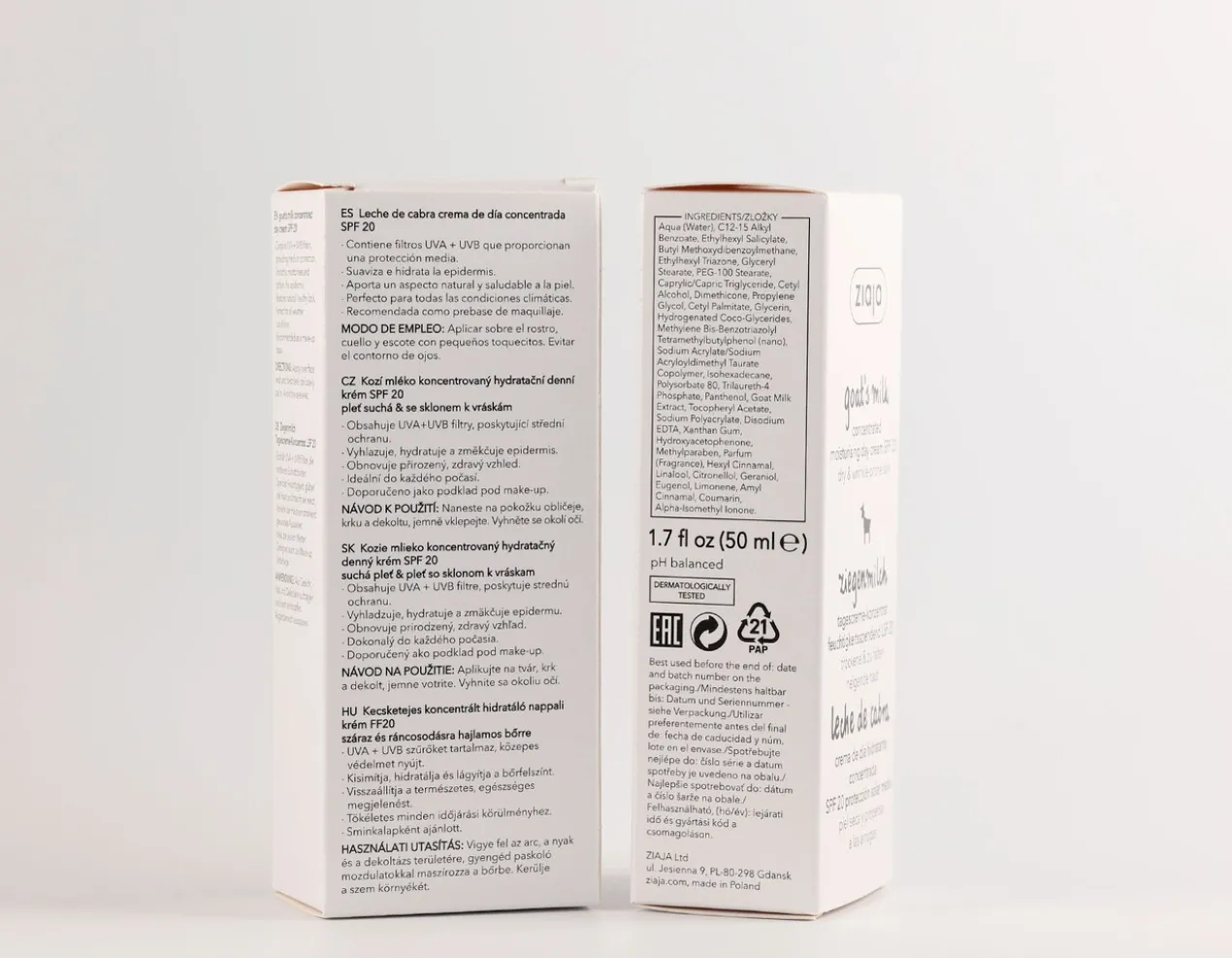 Leite de Cabra Creme Hidratante Concentrado