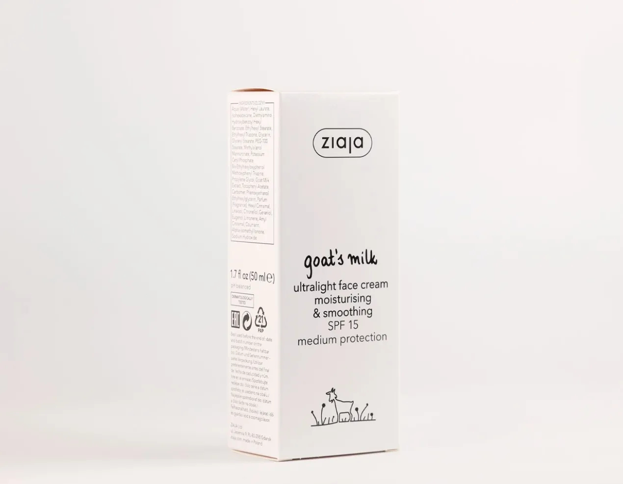 Leite de Cabra Creme Ultralight SPF15