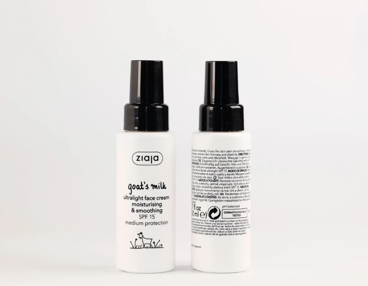 Leite de Cabra Creme Ultralight SPF15