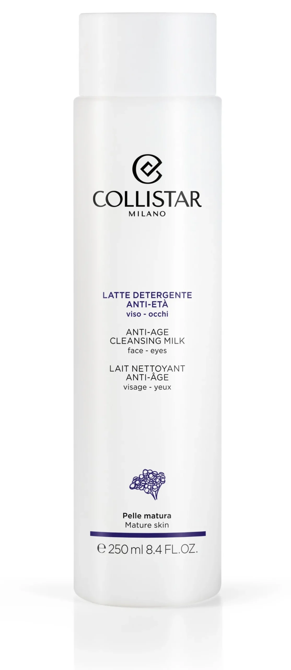 Leite Limpador Antienvelhecimento para Rosto e Olhos