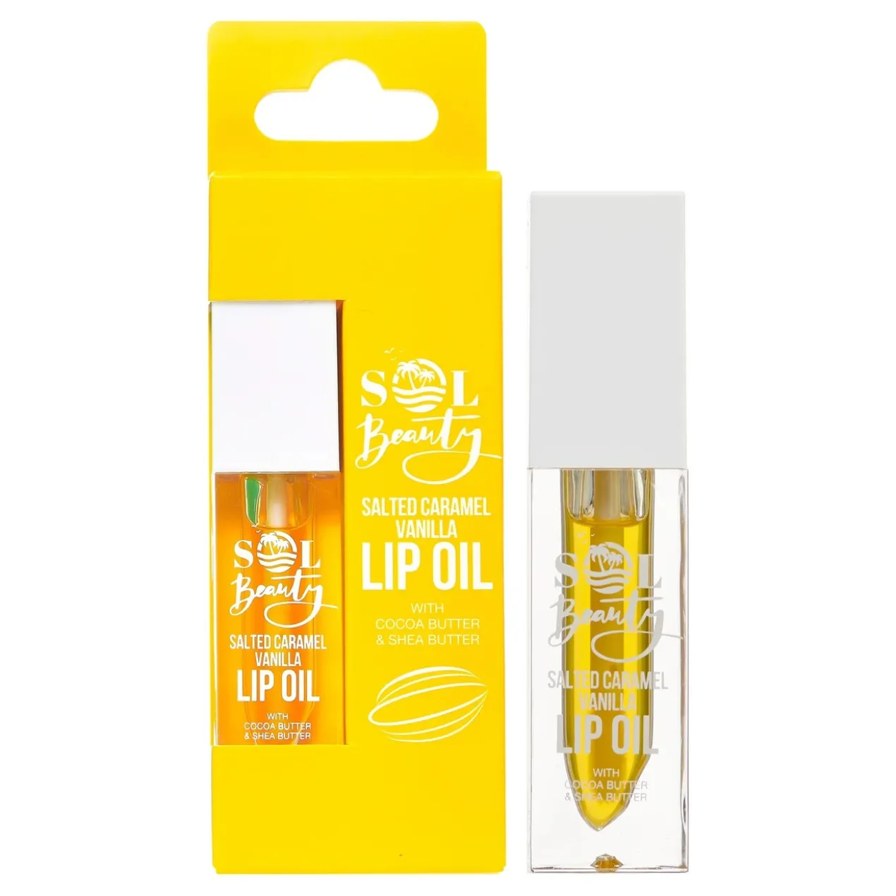 Óleo Labial de Baunilha e Caramelo Salgado