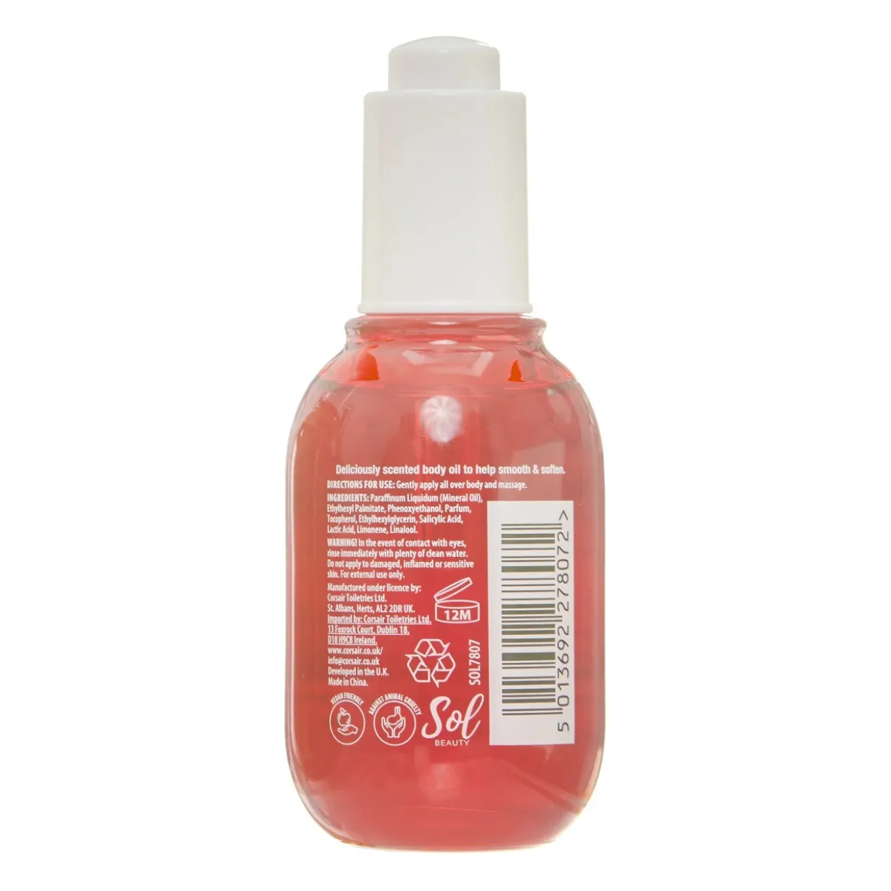 Óleo Seco Corporal com Aroma a Melancia