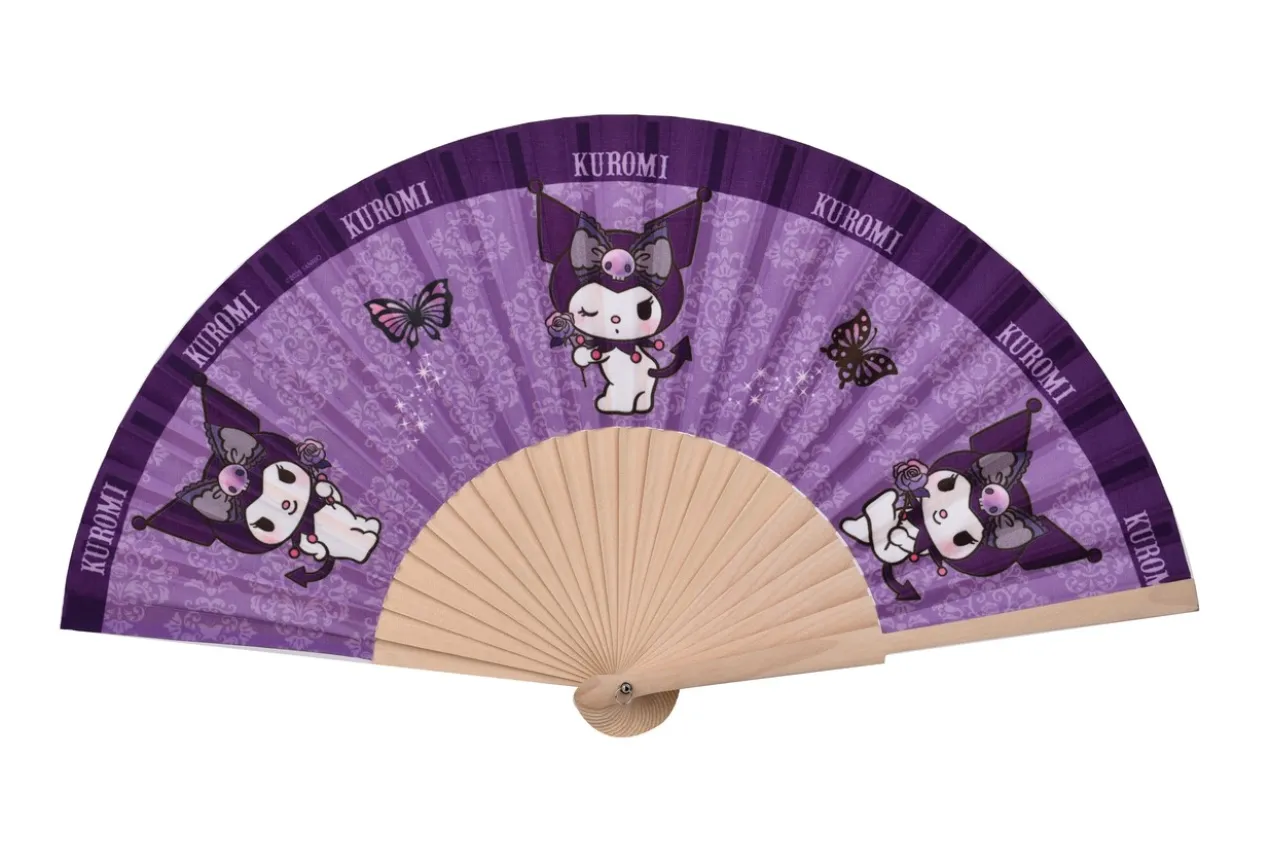 Leque Hello Kitty Kuromi