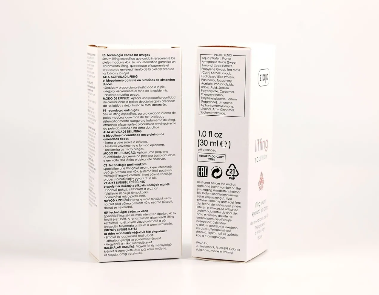 Lifting Solution Sérum Concentrado de Olhos e Lábios