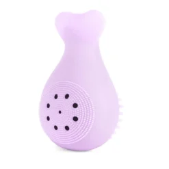 Limpador Facial Poros Silicone Roxo