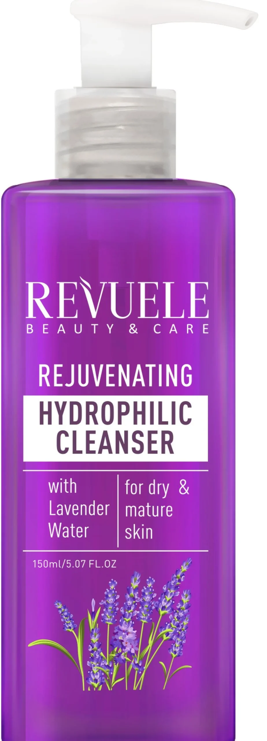 Limpador Rejuvenescedor com Água de Lavanda Hydrophilic