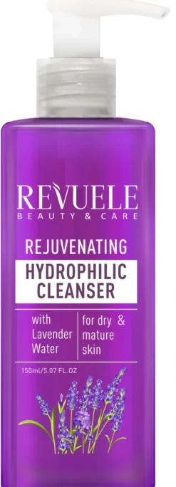 Limpador Rejuvenescedor com Água de Lavanda Hydrophilic