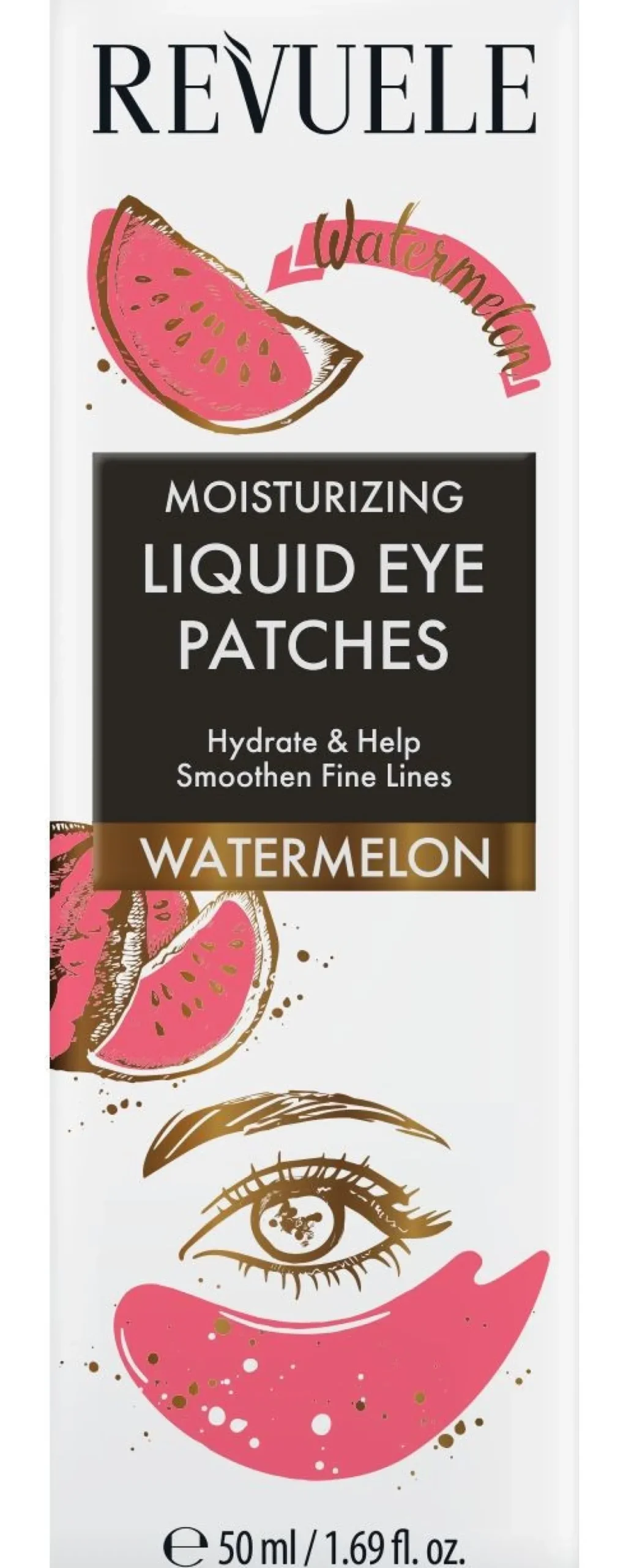 Liquid Eye Patches Watermelon Pensos Líquidos Contorno de Olhos