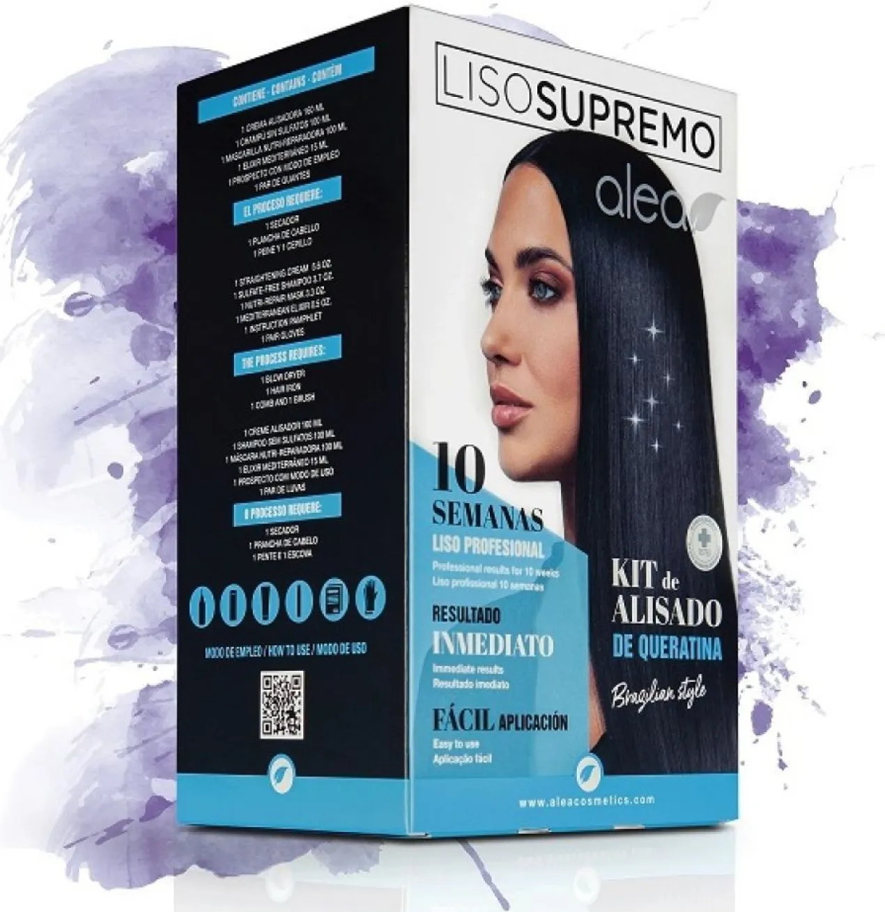 Liso Supremo Kit de alisamento de queratina