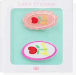 Little Princess Clips Flores Ovais