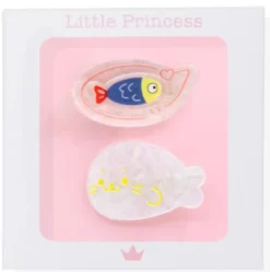 Little Princess Set 2 Clips Peixes