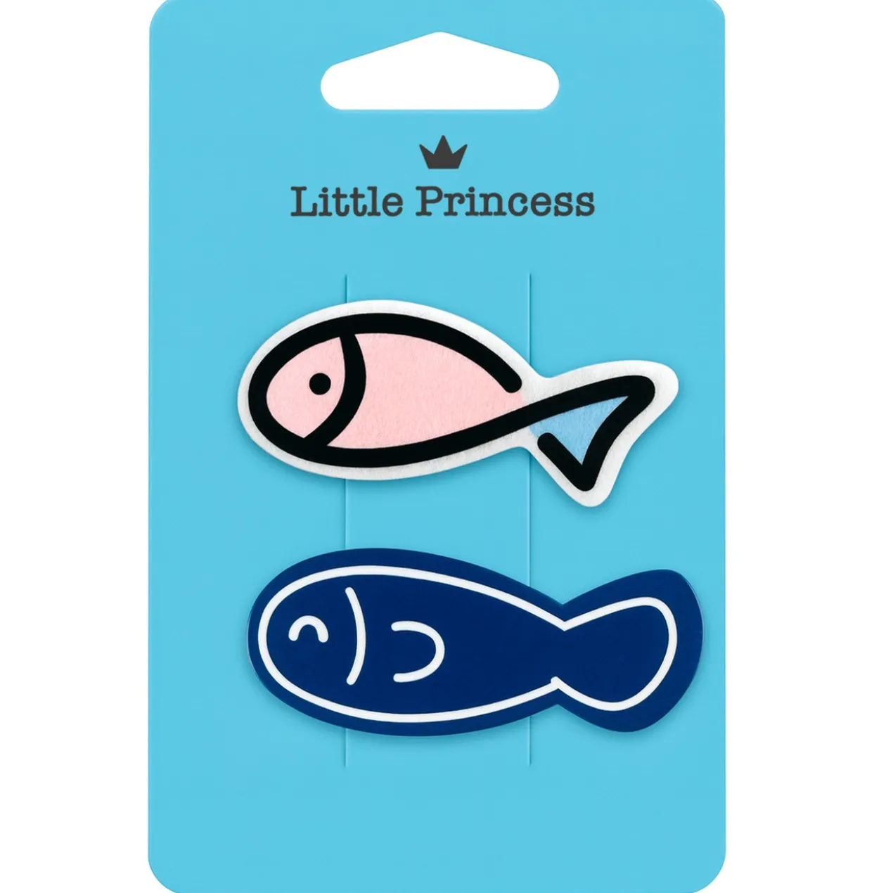 Little Princess Set 2 Ganchos Fishy
