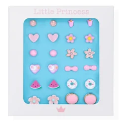 Little Princess Set 12 Pares de Brincos Sweet