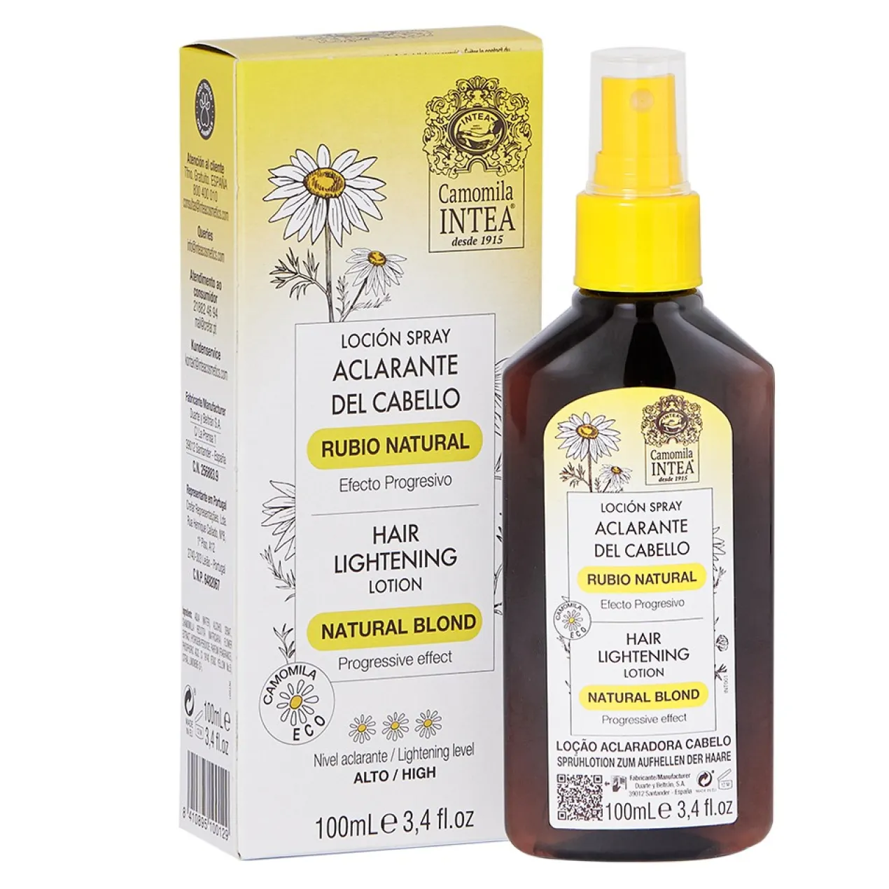Loção Clareadora Cabelo Louro Natural