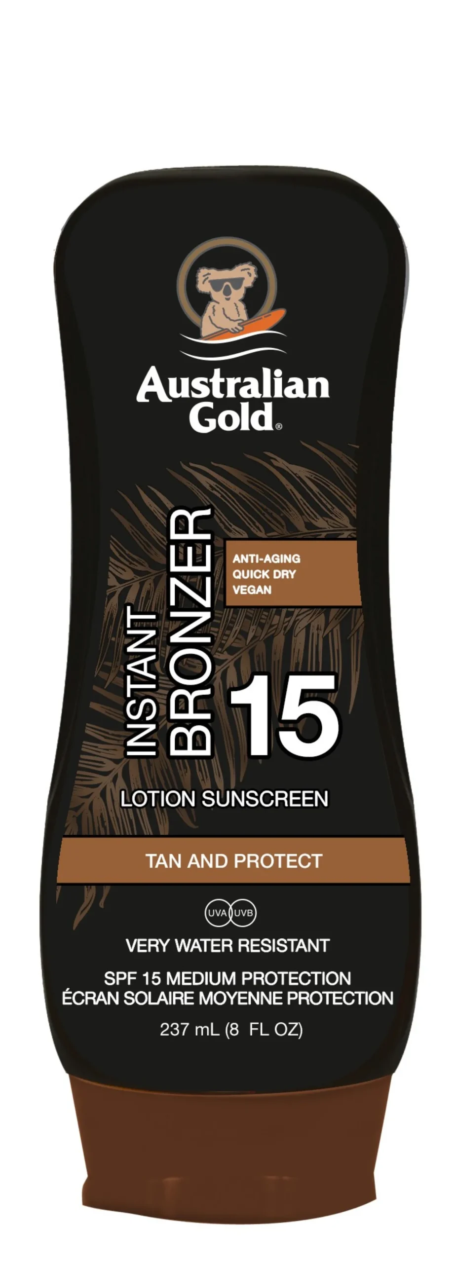 Loção com Bronzeador SPF 15