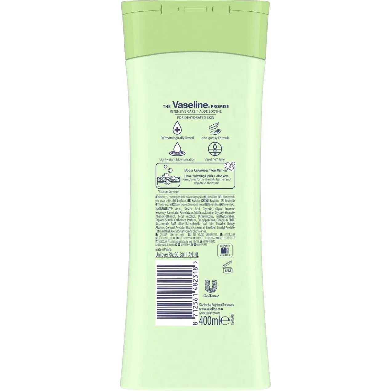 Loção Corporal Hidratante Aloe Pele Seca