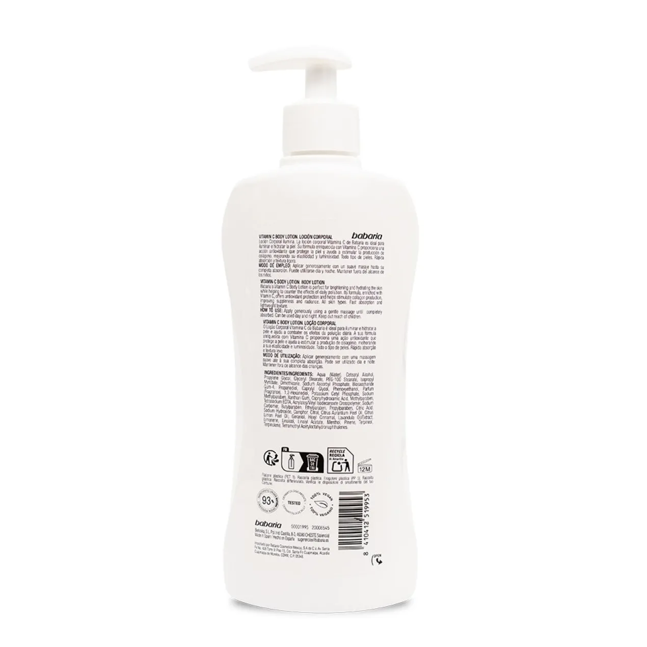 Loção Corporal Vitamina C