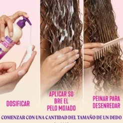 Loção Desembaraçante Sem Enxaguar Caracóis Definidos Bouncy Curls