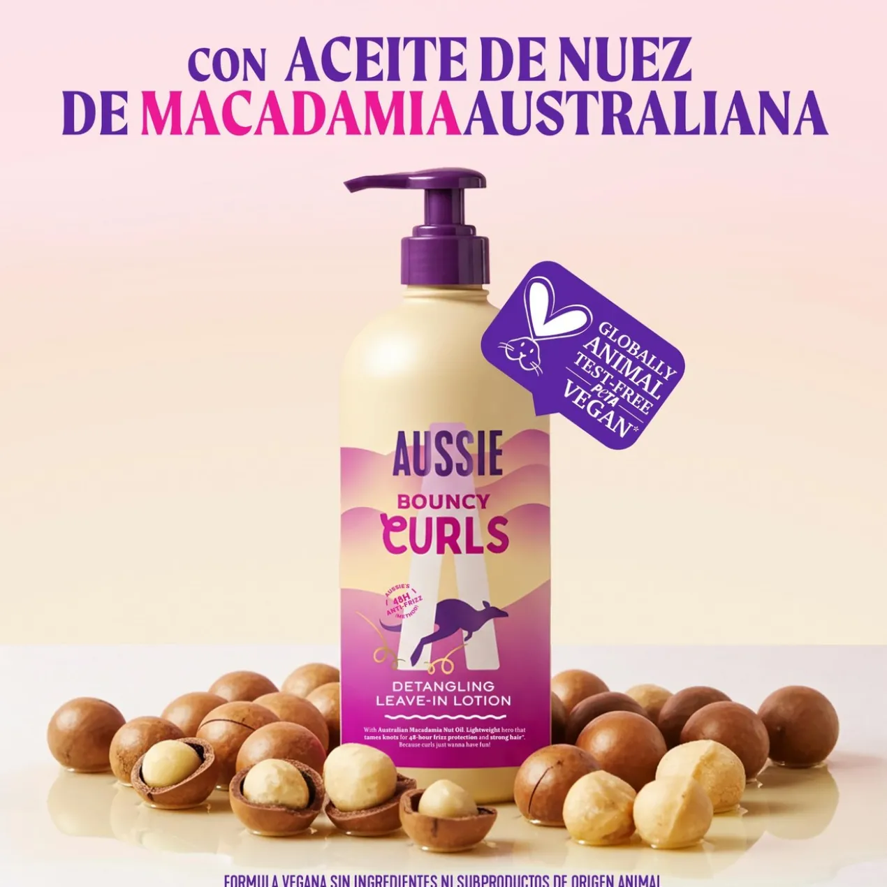 Loção Desembaraçante Sem Enxaguar Caracóis Definidos Bouncy Curls