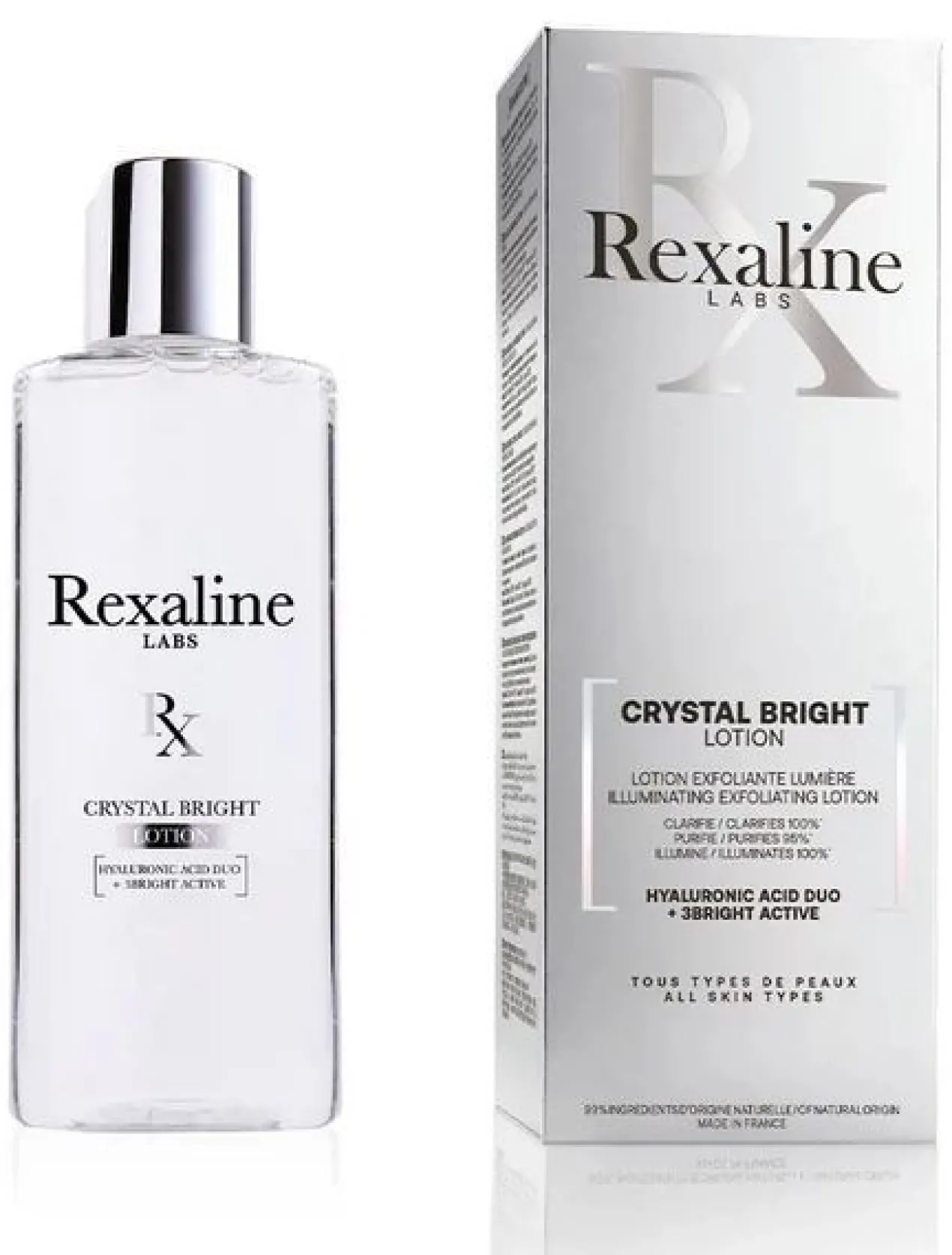 Loção Esfoliante Iluminadora Crystal Bright