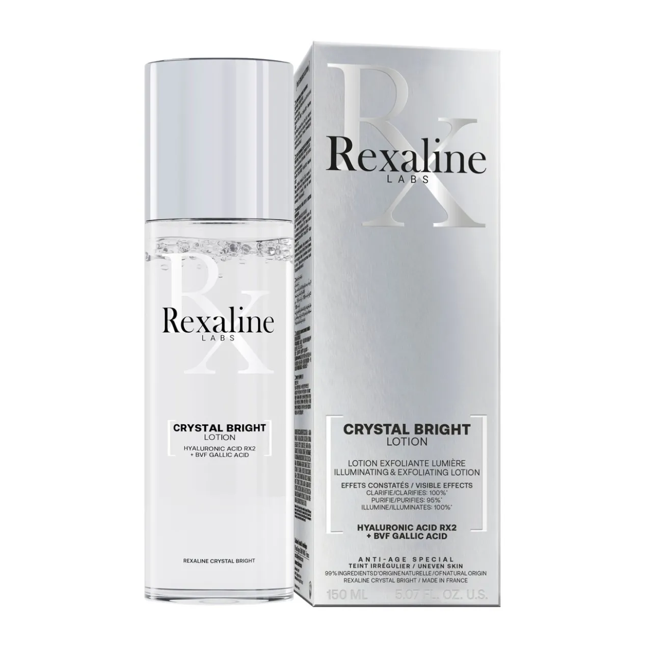 Loção Esfoliante Iluminadora Crystal Bright