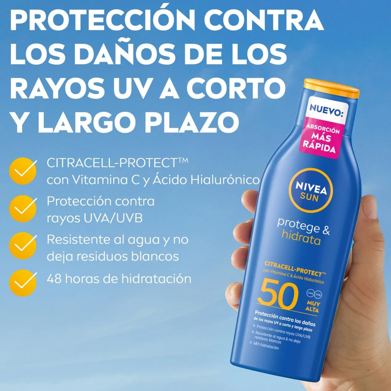 Loção Protect & Moisture FP50