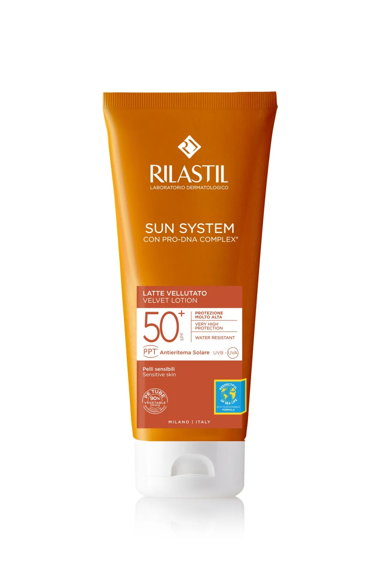 Loção Solar Aveludada FPS 50+ Sun System