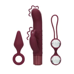Loveline by Shots Explore Kit de Brinquedos para Ela Dark Cherry