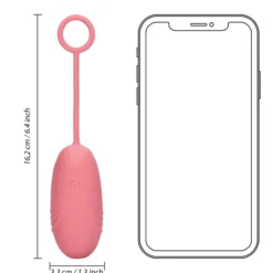 Loveline by Shots Ovo Vibratório Ultra Suave com Controlo Remoto Pink Arabesque