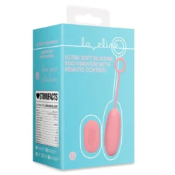 Loveline by Shots Ovo Vibratório Ultra Suave com Controlo Remoto Pink Arabesque