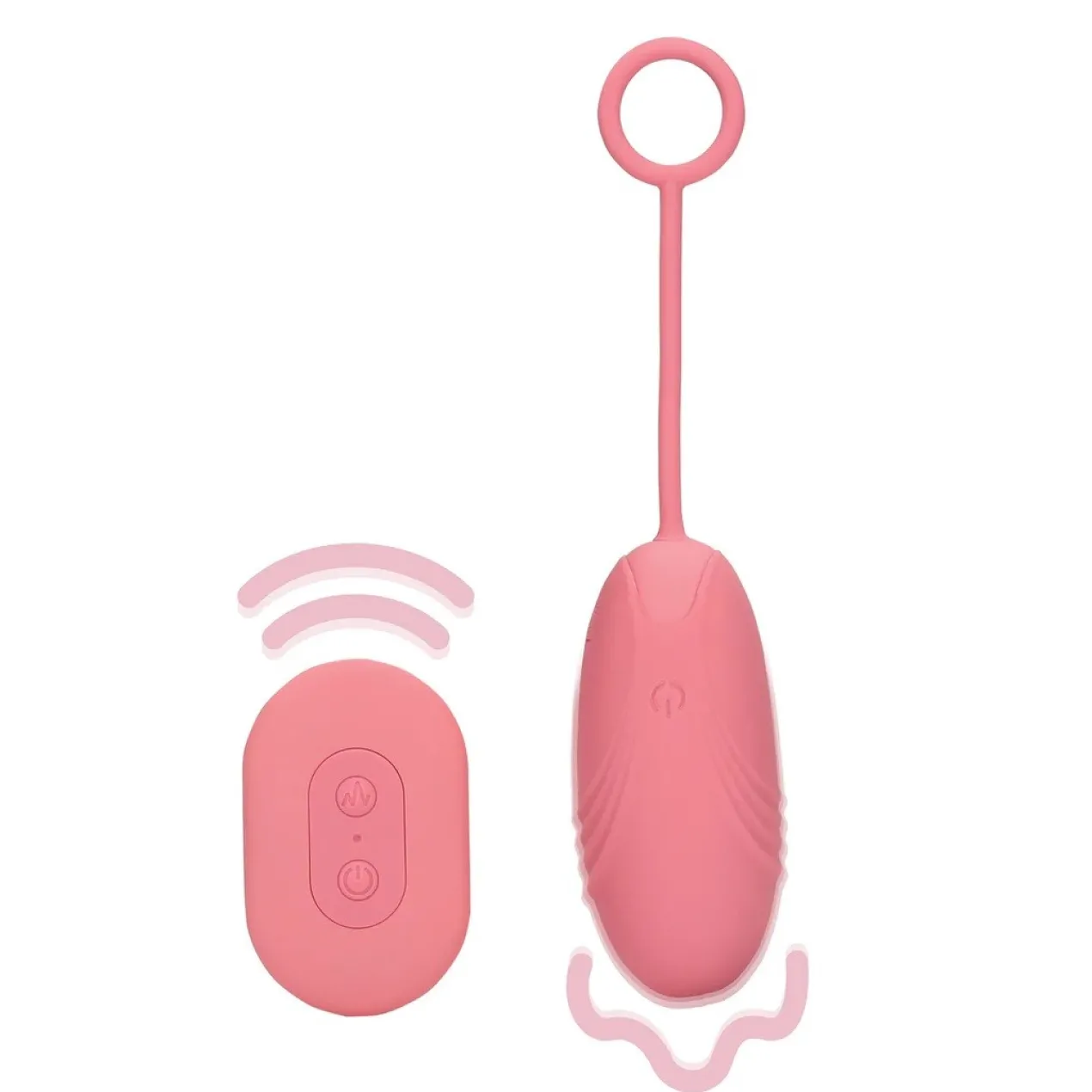 Loveline by Shots Ovo Vibratório Ultra Suave com Controlo Remoto Pink Arabesque